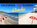 California VS Florida Beaches the BIGGEST Differences EXPLAINED!
