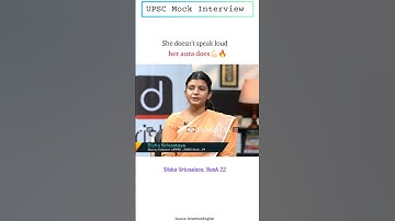 Her confidence left the board genuinely impressed💪🏻🔥 | Upsc interview #ias #upsc