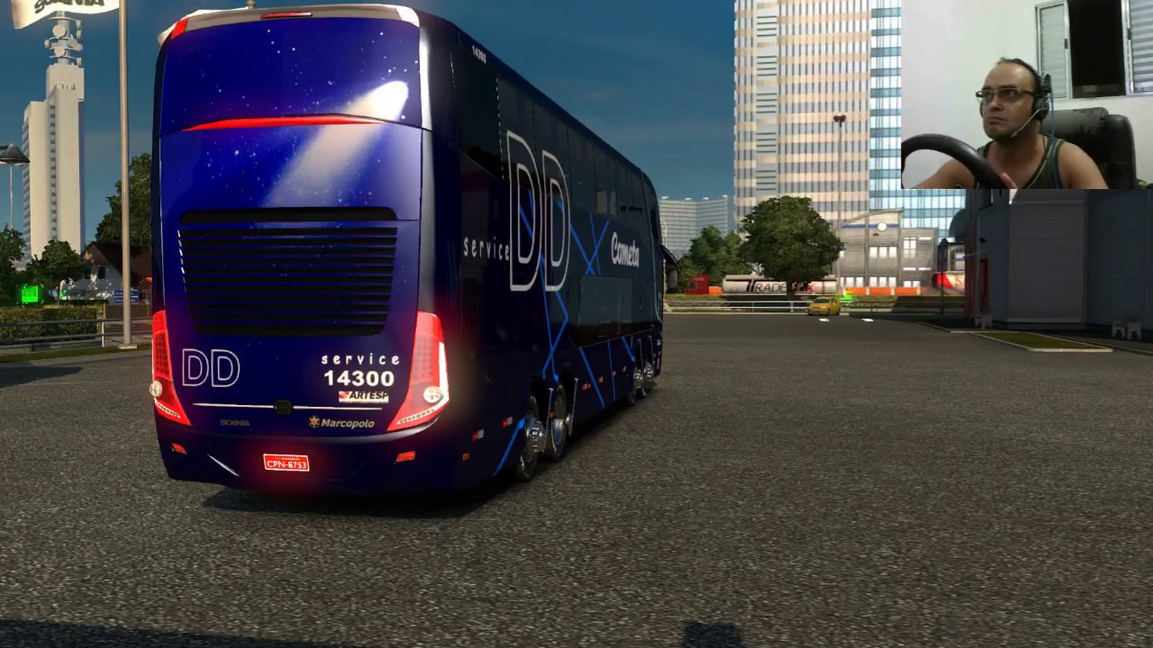 Mapa EAA BUS com sensor de movimento de cabeça +g25