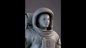 NASA Astronaut Apollo 3D model from CGTrader.com