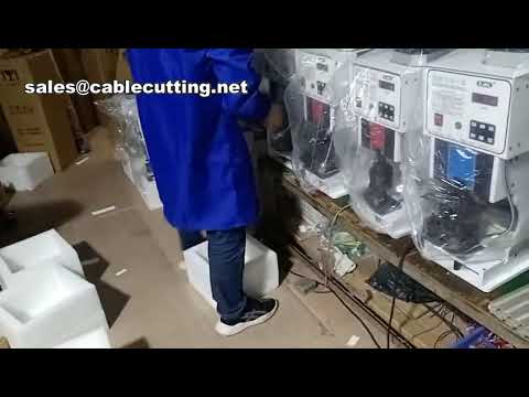 Electric Dynamo Super Mute Automatic Terminal Crimping Machine With Horizontal Feed Terminal Mold W