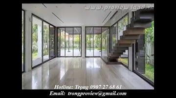 Bán villa khu Thảo Điền Quận 2 Khu Compound 822m2 nhà cực đẹp