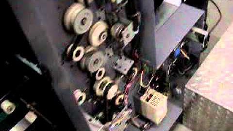 DUPLO 1060 4000 COLLATOR BOOKLETMAKER TEST VIDEO #1