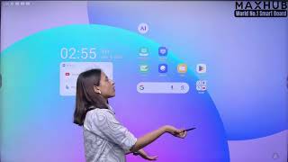 power full Ai smartboard maxhub