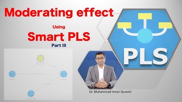 Moderation Analysis Using SMART PLS software