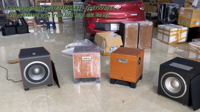 SUBWOOFER JBL - unpacking - YouTube