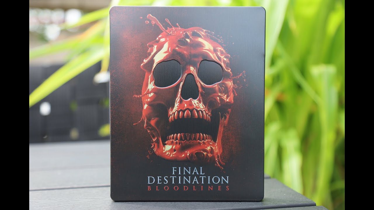 FINAL DESTINATION BLOODLINES 4K STEELBOOK UNBOXING