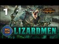 THE MIGHT OF KROQ-GAR! Total War: Warhammer 2 - Lizardmen Campaign - Kroq-Gar #1