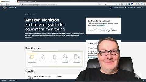 Introducing Amazon Monitron - AWS re:Invent 2020