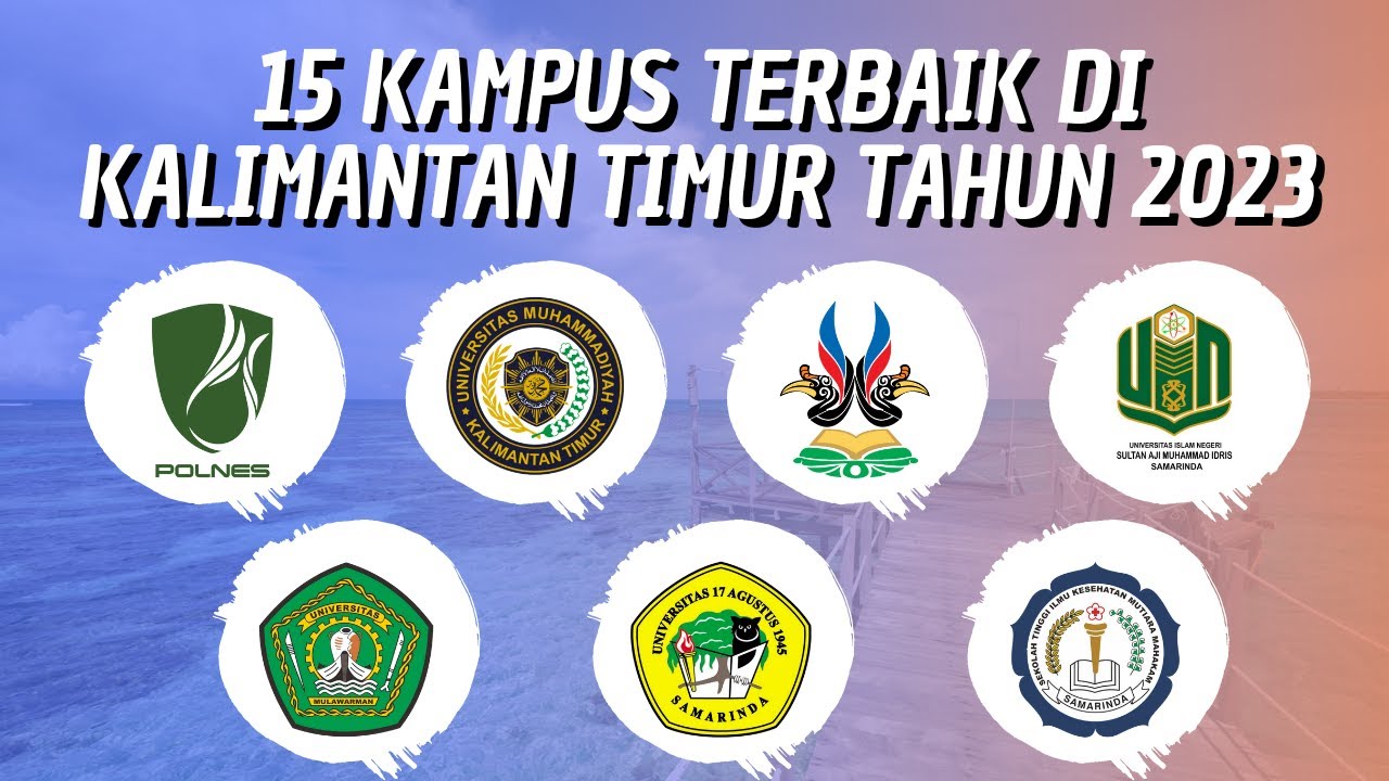 15 KAMPUS TERBAIK DI KALIMANTAN TIMUR VERSI WEBOMETRICS RANKINGS (JANUARI) TAHUN 2023!!!