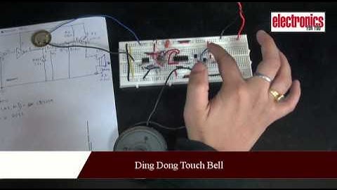 Ding Dong Touch Bell: Electronics For You DIY Project