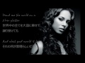 洋楽 和訳 Alicia Keys - If I ain't got you