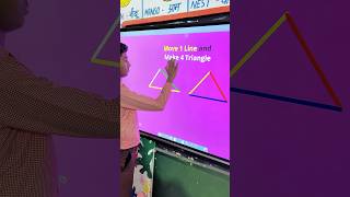 Move 1 Line and Make 4 Triangle #shorts #ytshorts #challenge #funactivity #puzzle #mindgame #brain