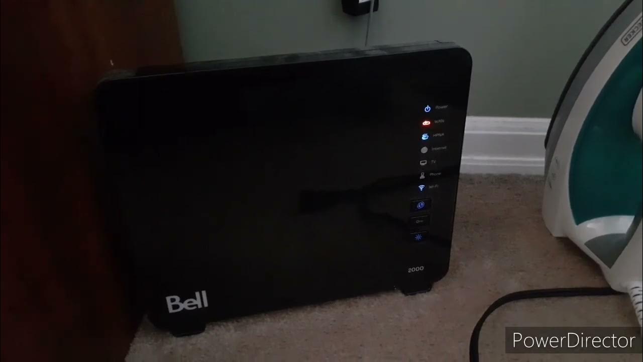 Bell Home Hub 2000 Router Reboot Test. - YouTube
