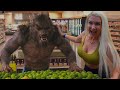 Werewolf On Supermarket Aisle 2! Short Movie