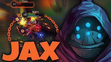 Wild Rift Jax Still Super Strong in Baron Lane! Unstoppable Bruiser