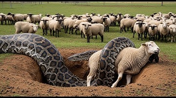 Giant Python Attack in New Zealand: Massive Snake Devoured Alive by Millions of Ants!
