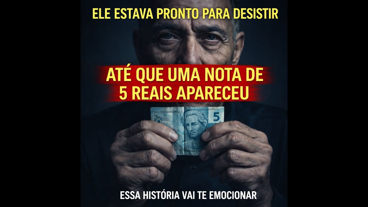 O BILHETE DE 5 REAIS: Como um Gesto Simples Salvou uma Vida do Silêncio da Solidão!