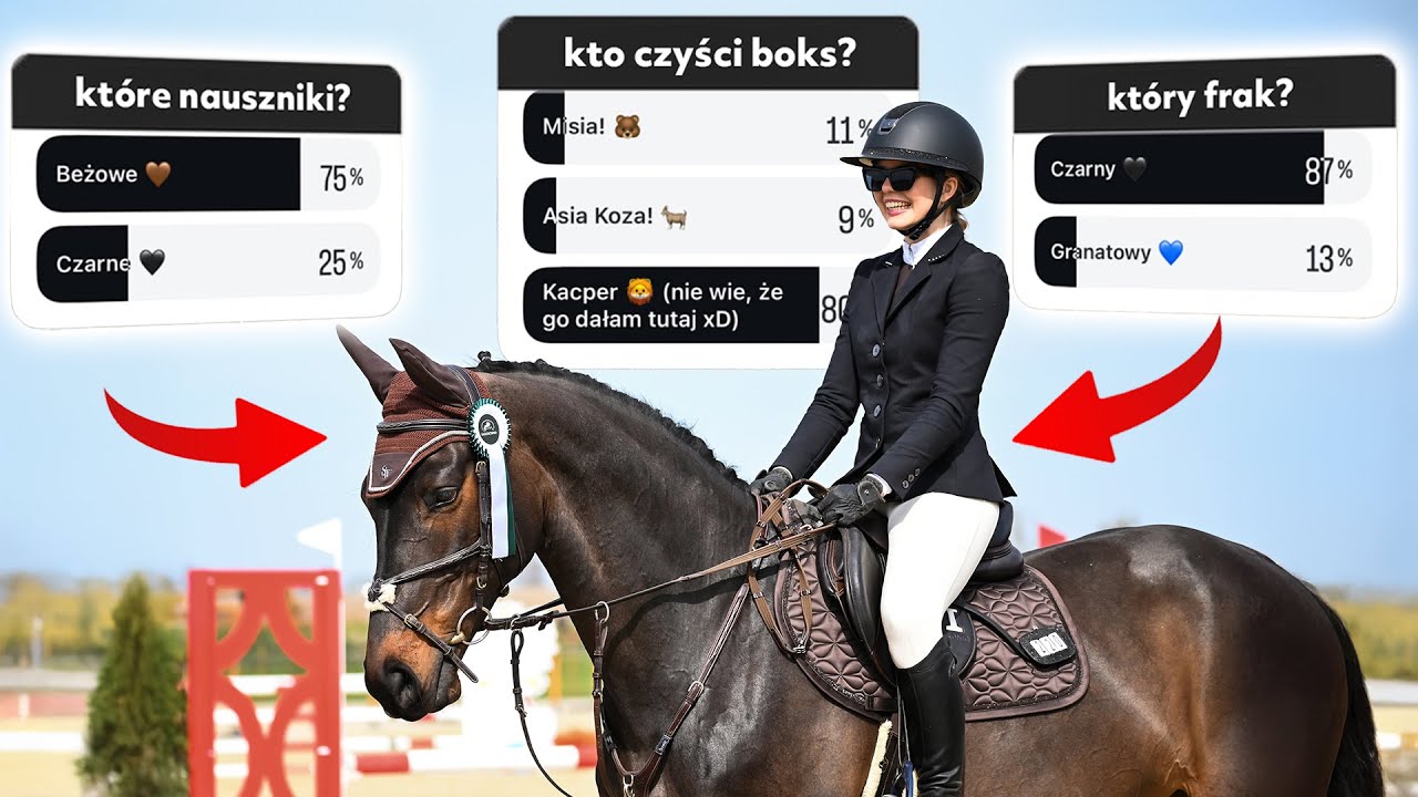 INSTAGRAM DECYDUJE O MOICH ZAWODACH 🐴| Kacper ratuje konia! 😱 | Baborówko 12-13.04.2025 r. 🏅