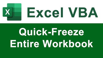 Quick-Freeze All Workbook Values in Excel