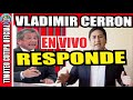 VLADIMIR CERRON el secretario general de Perú Libre, RESPONDE EN VIVO