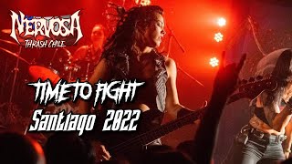 Nervosa - Time to Fight Live Santiago, Chile 2022