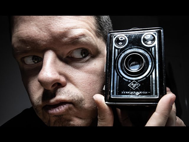 Agfa Synchro Box REVIEW and SHOOT - early 1950s vintage box camera