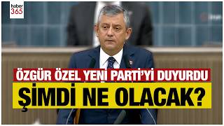 Özgür Özelin Arkasındayken Chpden Ayrılmayacak Milletvekilleri... Yeni Partinin Yüzde Kaç Oyu Var