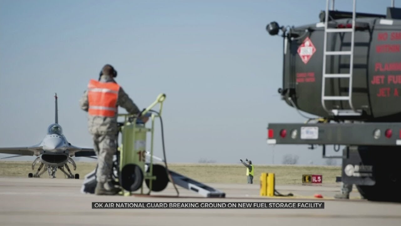 Oklahoma Air National Guard To Break Ground On New $19M Fuel Storage Complex