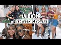 vlog: first week of college!!