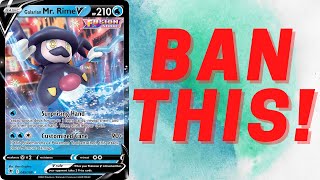mr rime pokemon card Galarian Mr. V - 049/189 Water Ability Screen Cleaner Prevent all effects of your opponents attacks Galarian Mr. Rime SV021/SV122 NM