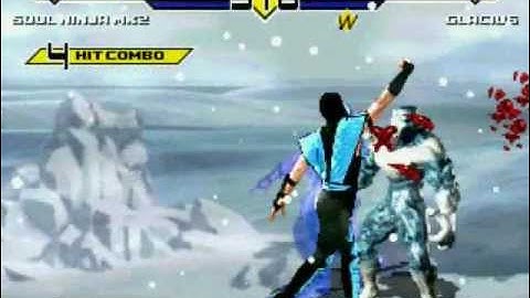 MUGEN:  Sub-Zero vs. Glacius