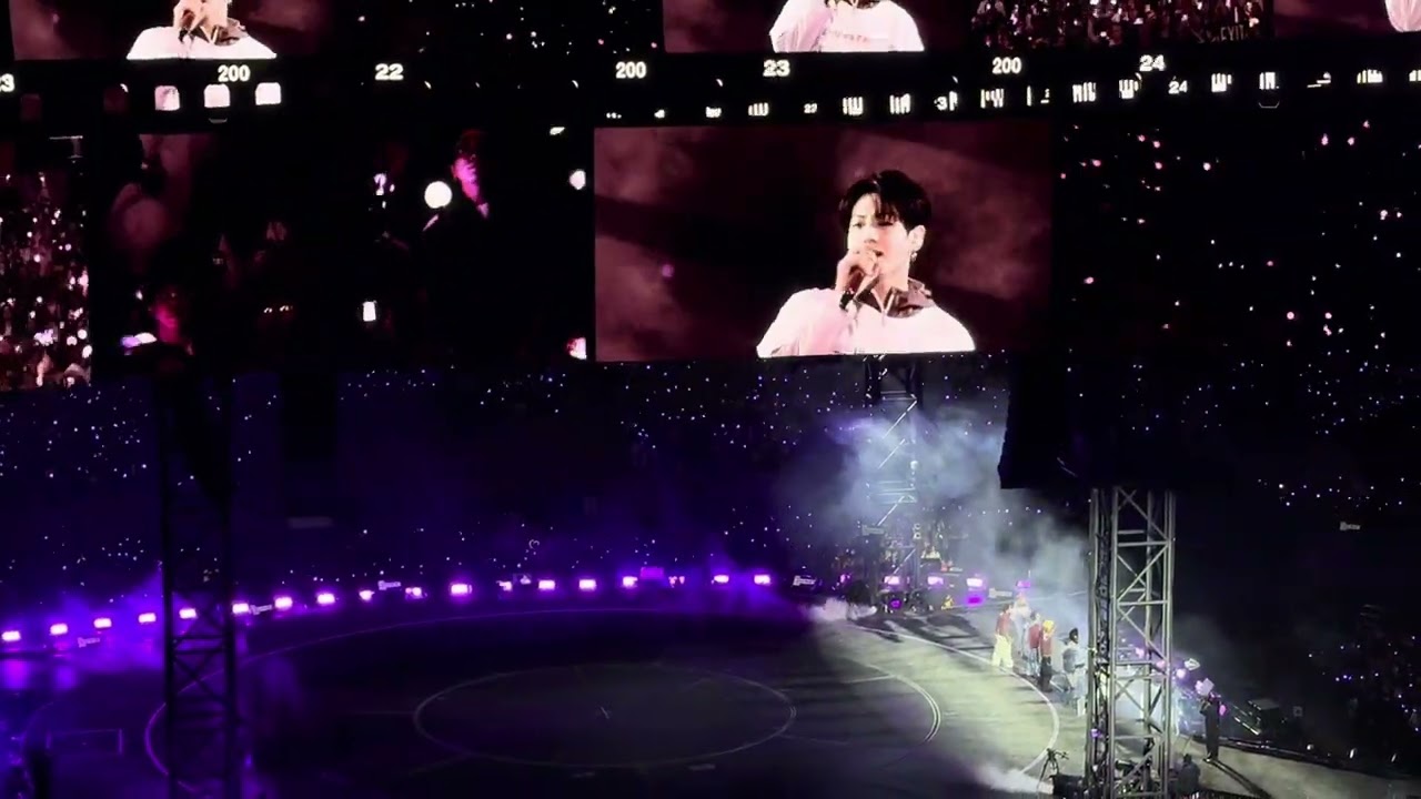 BTS Singing Come Over - Stanford, CA 5/16/26 Day 1 - YouTube