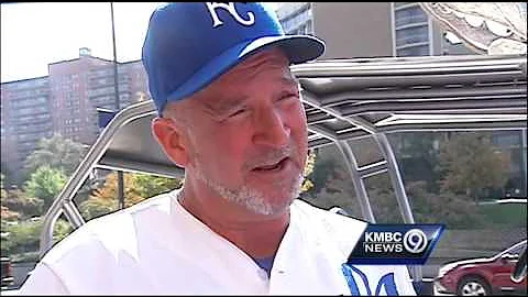 This guy brings giant moose antlers into the K...because it's awesome