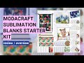 Unboxing &amp; Review: 128 PCS Sublimation Starter Kit for DIY Crafts