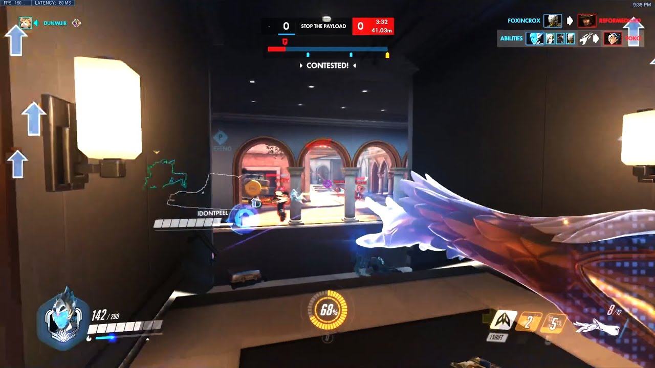 AGILITIES PRO ECHO GAMEPLAY - 38 ELIMS! [ OVERWATCH SEASON 26 TOP 500 ]