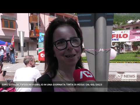 GIRO D'ITALIA ,TIFOSI IN VISIBILIO IN UNA GIORNATA TINTA DI ROSA | 26/05/2023