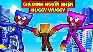 JACKVN EM BÉ ĐƯỢC NHẬN NUÔI BỞI GIA ĐÌNH NGƯỜI NHỆN HUGGY WUGGY TRONG MINECRAFT