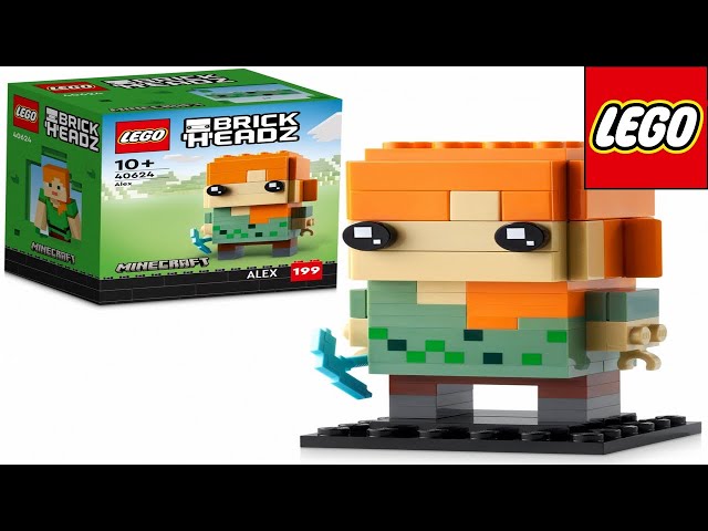  LEGO BrickHeadz Minecraft 40624 - Alex