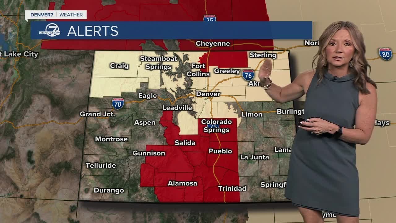 Another day of record breaking heat in store across the Denver metro ...
