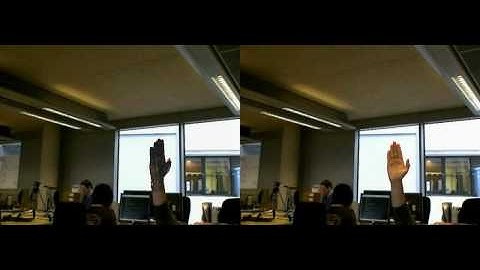 PWP3D Tracking a Hand