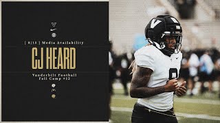 August 13, 2025 | CJ Heard Media Availability