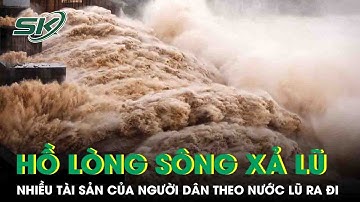 Hồ Lòng Sông xả lũ chưa từng có: Nhiều tài sản của người dân Liên Hương theo nước lũ ra đi