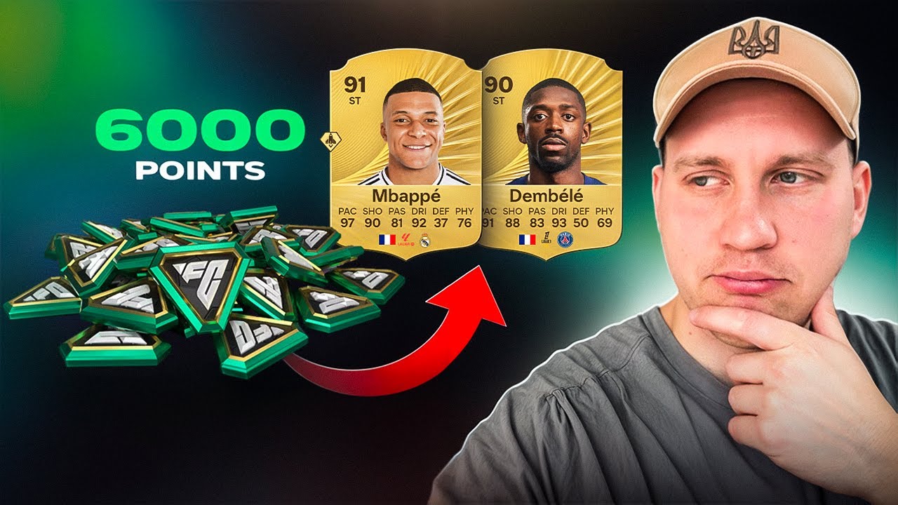 Як правильно витратити 6000 FС points за передзамовлення FC26🙄