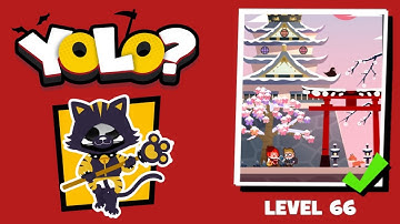 DEATHIGNER or YOLO? Gameplay Level 66 solution