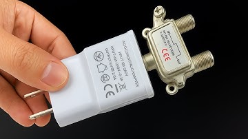 You’ll Never Pay for INTERNET Again! Just Connect a SPLITTER and Watch Free Channels! 📡