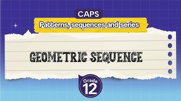 [GRADE 12] Geometric sequence