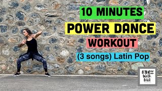 10 Minutes Dance Fitness Workout | Power Dance By Diva