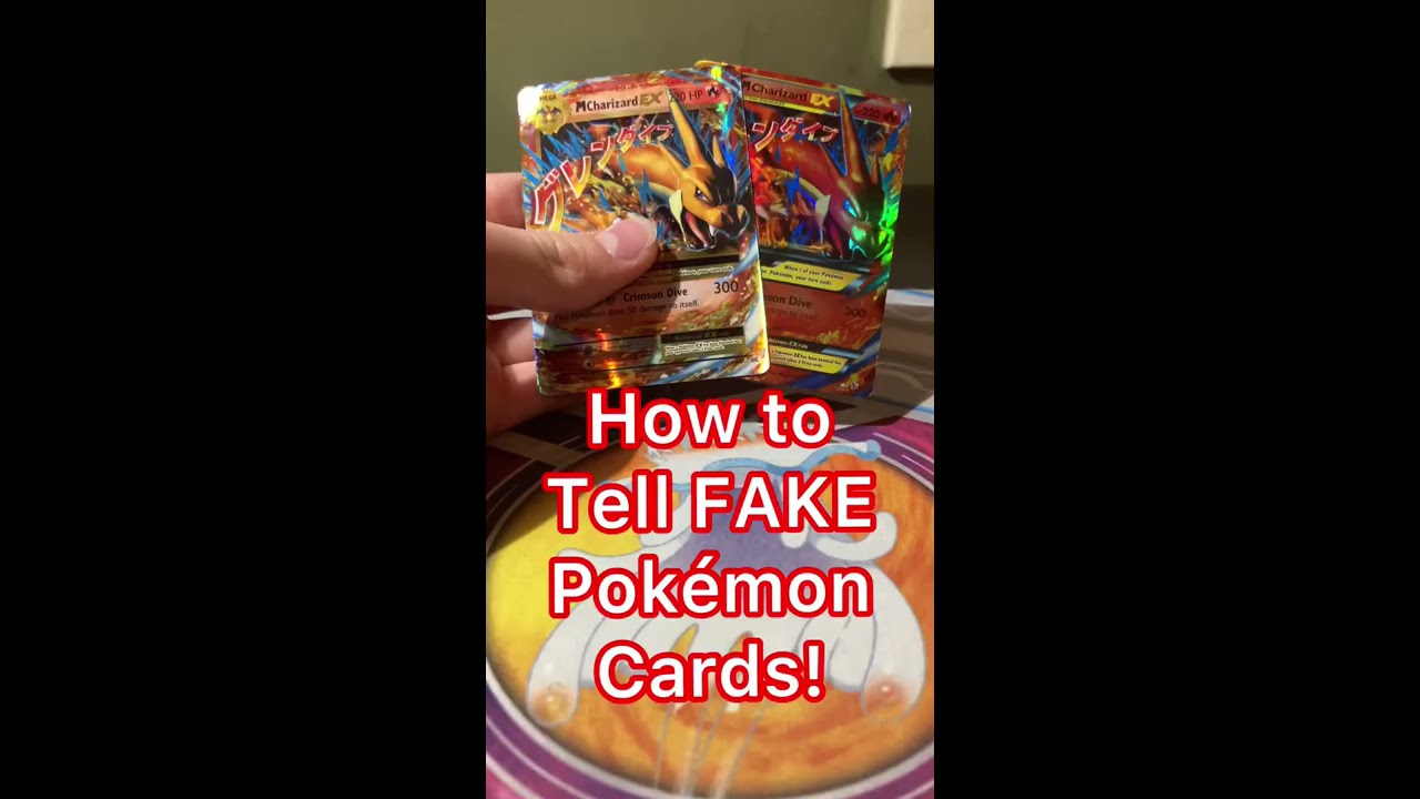 How To Tell If You Have FAKE Pok Mon Cards 2024 
