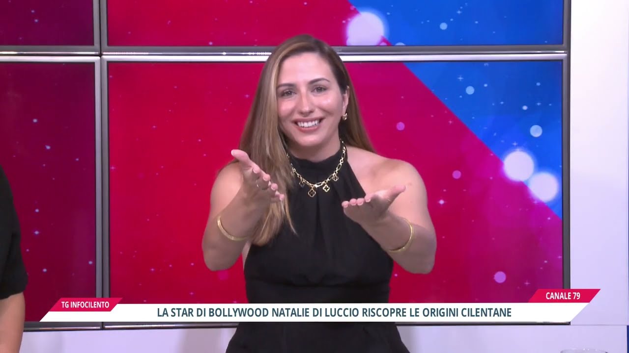 La star di Bollywood Natalie Di Luccio torna in Cilento per riscoprire le sue origini